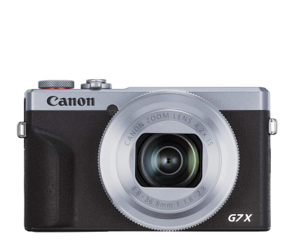 Aparat CANON Aparat PowerShot G7X Mark III 3638C002 srebrny